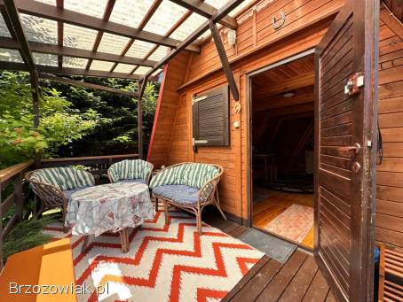 Dwa domki letniskowe w Rajskiem