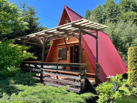 Dwa domki letniskowe w Rajskiem