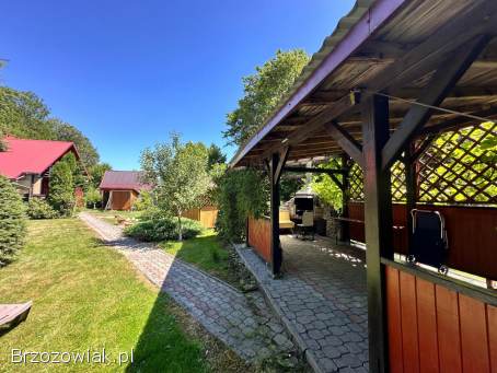 Dwa domki letniskowe w Rajskiem