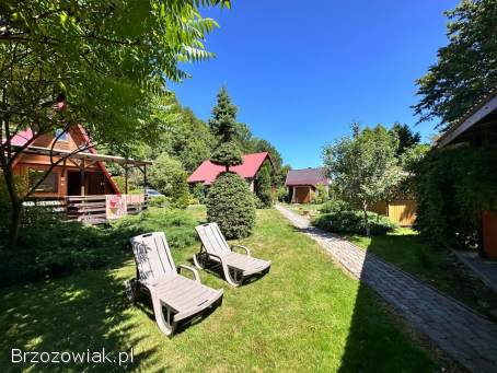 Dwa domki letniskowe w Rajskiem