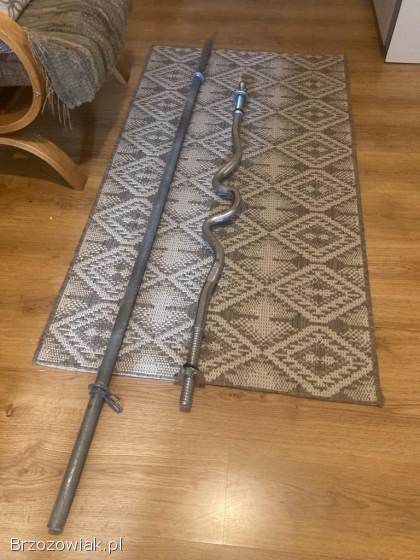 Ławka ławeczka do ćwiczeń MARBO + modlitewnik + prasa na nogi + 2x sztanga