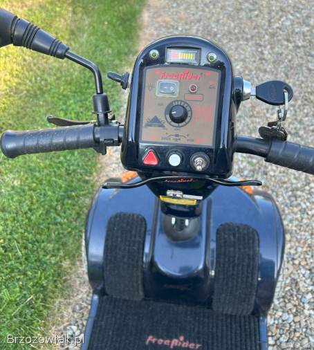 SKUTER DLA SENIORA ELEKTRYCZNY FRIRIDER + NOWE AKUMULATORY ŻELOWE