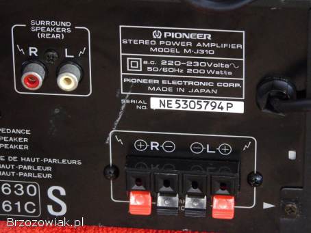 Wzmacniacz radio korektor graficzny Pioneer CX M-J310 DOSTAWA