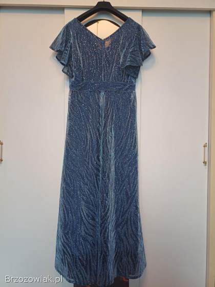 Elegancka efektowna sukienka 46