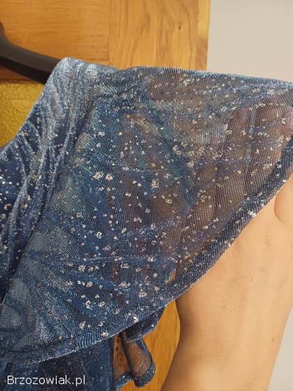 Elegancka efektowna sukienka 46