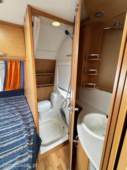 Przyczepa kempingowa KNAUS Sudwind 550 2007r.  Klima,  Namiot,  Sucha,  DMC:1500kg