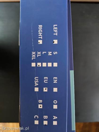 Rękawice Lewa Prawa Rehabilitacyjna NOWA