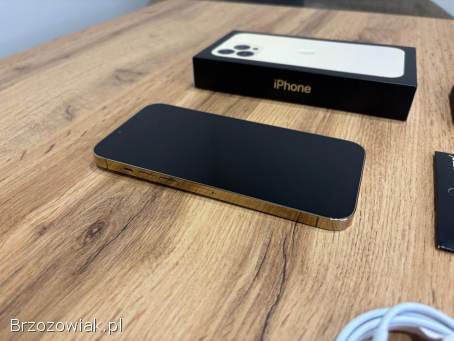 Okazja!  Iphone 13 Pro Max Złoty!  Super Stan!  Gwarancja!  Bat 100
