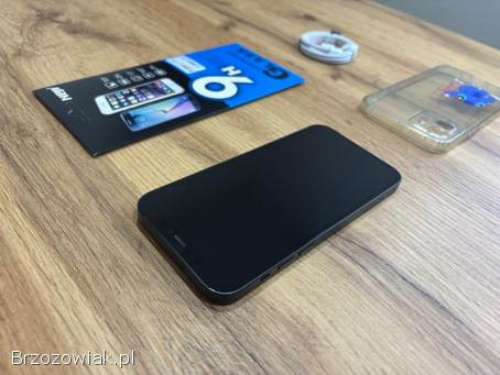 Okazja!  Iphone 12 -  Czarny!  Gwarancja!  Kondycja Baterii 100!