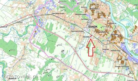 Sanok,  działka 13a -  ul.  Śniegowa (GS-382)