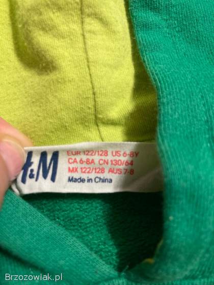 Bluza ninja H&M rozmiar 122-128