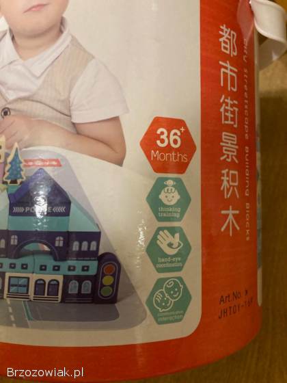 Klocki drewniane -  miasto