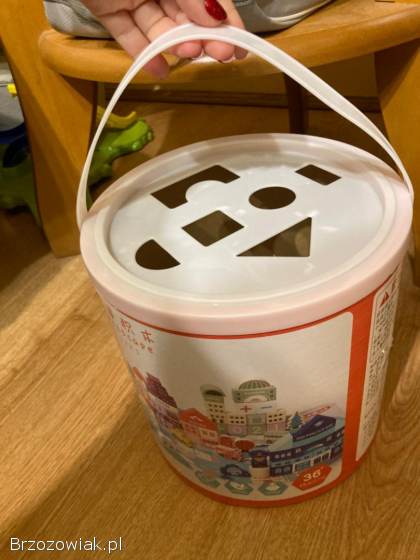 Klocki drewniane -  miasto