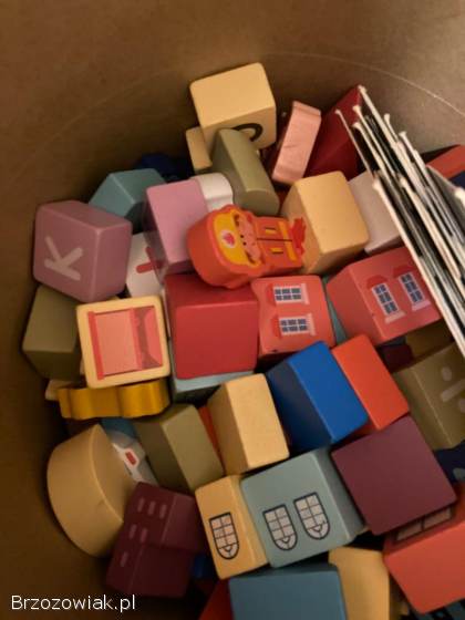 Klocki drewniane -  miasto