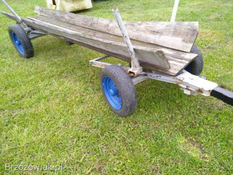 Wóz ciągnikowy metalowy mały i duży