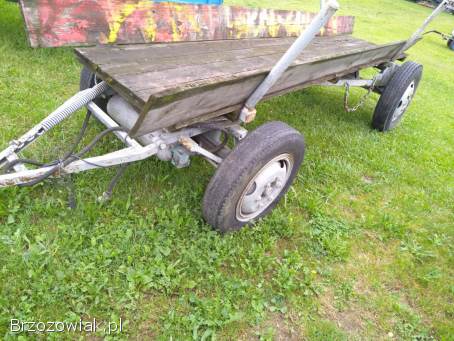 Wóz ciągnikowy metalowy mały i duży