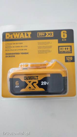 Nowy akumulator,  bateria akumulatorowa DeWalt
