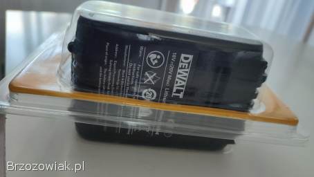 Nowy akumulator,  bateria akumulatorowa DeWalt