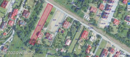 Działka w Sanoku ul.  Śniegowa