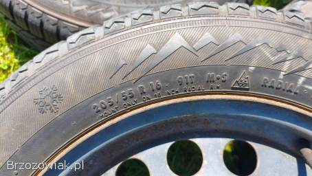 4x Koła Opony Felgi Opel Meriva 5x110 205/55R16 PointS Winterstar