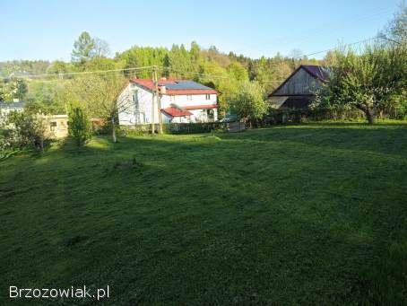Działka budowlana 13 arów Zahutyń z MPZP