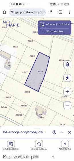 Działki budowlane Bajdy