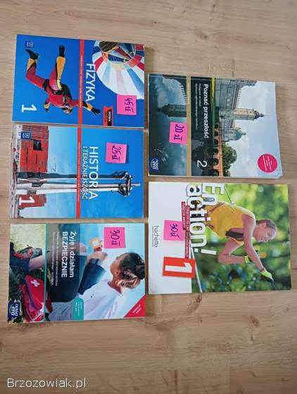 Podręczniki do liceum,  technikum