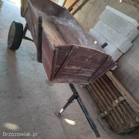 Solidna przyczepa do ciągnika sam mini traktorka itp