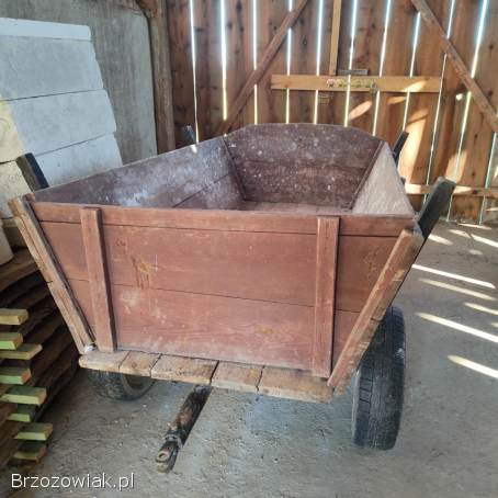 Solidna przyczepa do ciągnika sam mini traktorka itp