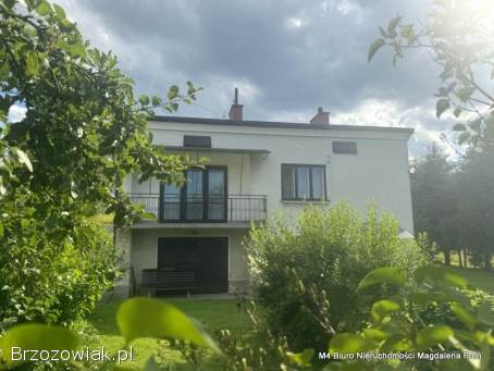 Brzezówka,  gm.  Tarnowiec -  dom z dużą działką.