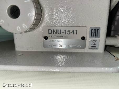 Przemysłowa maszyna do szycia JUKI DNU-1541