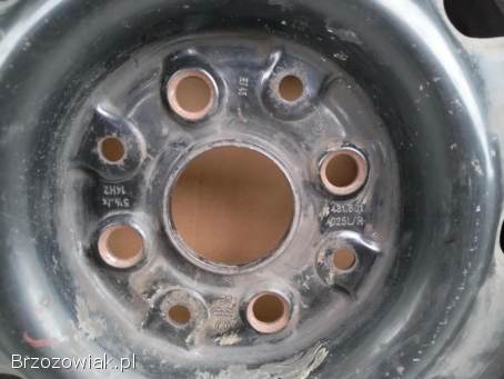 2 felgi stalowe 14 cali -  AUDI 80,  90,  100