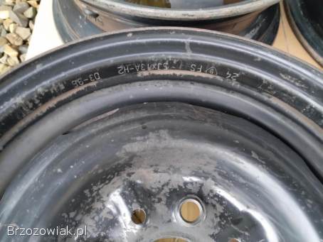 4 oryginalne felgi 13 cali FSO Polonez,  Fiat -  fabrycznie malowane