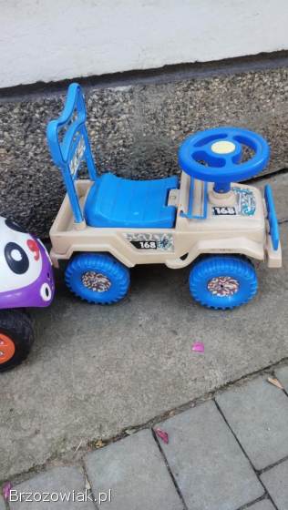 Autka pchacze z sygnałem dla dziecka okazja