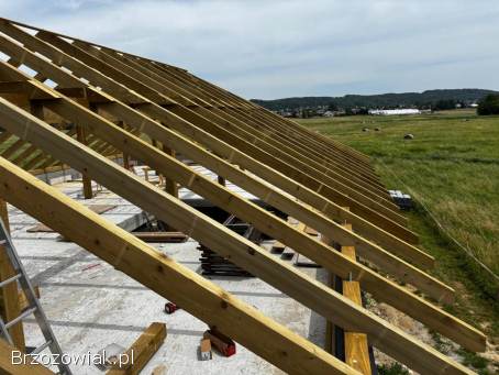 Więźba dachowa -  Tartak Golcowa RACHWAŁ