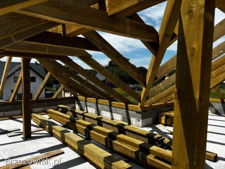 Więźba dachowa -  Tartak Golcowa RACHWAŁ