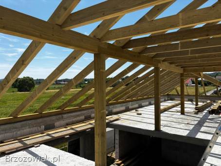 Więźba dachowa -  Tartak Golcowa RACHWAŁ