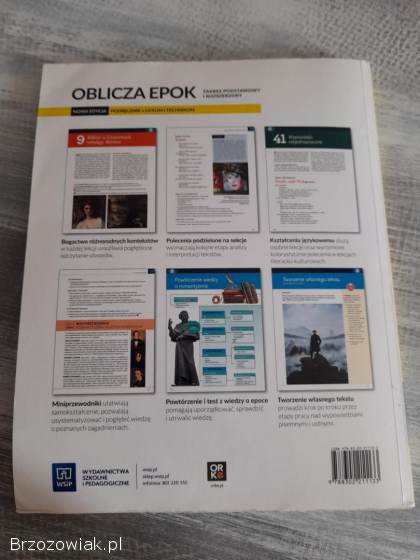 Język polski Oblicza Epok 2.  1 WSiP -  Sprzedam Podręcznik