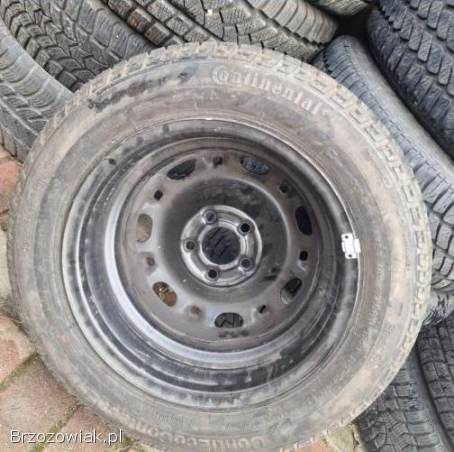 Koło 5x100 Audi VW Skoda Seat 185/60/14 ET 43 Continental Nowe