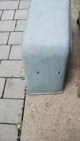 Błotniki 2 szt Ciągnik metal