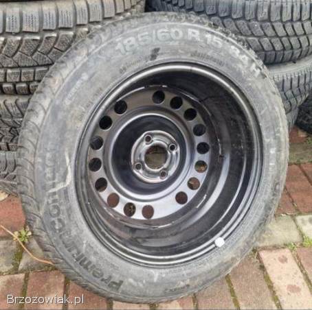 Koło 4x100 GM Opel Chevrolet 185/60/15 ET43 Continental⁶