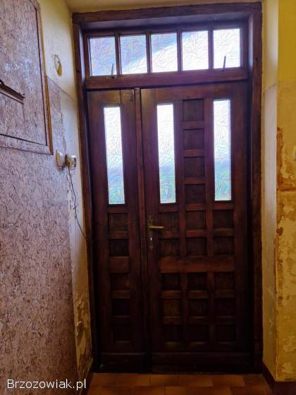 Drzwi wejściowe dębowe