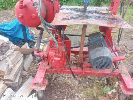 Wynajem łuparki hydrauliczna 35 ton