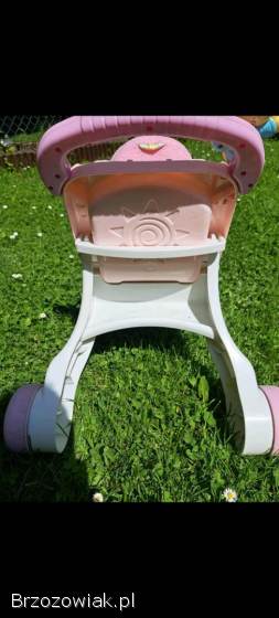 Wózek Dla Lalek 3w1 Pchacz Chodzik