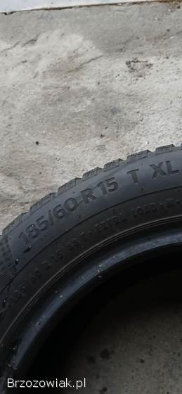 Sprzedam opony 15 185 60 continental