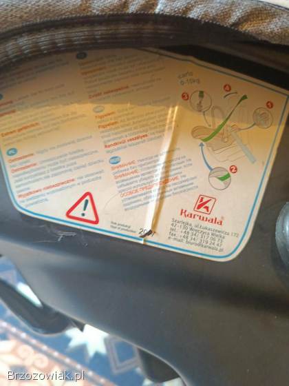 Nosidełko Fotelik Samochodowy