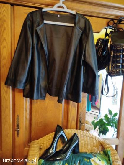 Sukienka i żakiet 48 z plecakiem