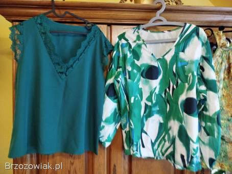 Zestaw ubrań zielony 48