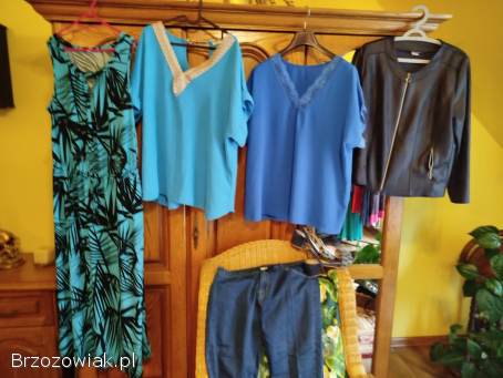 Zestaw ubrań niebieski 48