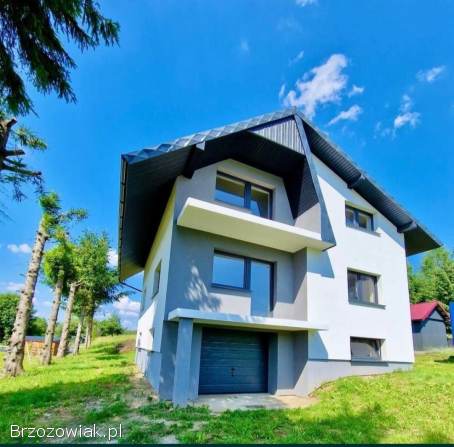 Dom Sanok stan deweloperski Kostarowce działka 40 arów P-O-L-E-C-A-M